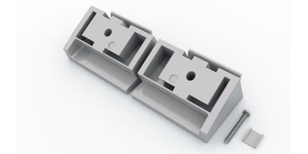 Enox ALUMINIUM PROFILE - END CAP 130 D ALU