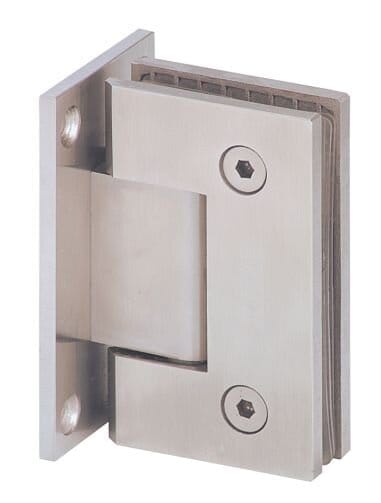 Enox ASSA ABLOY Shower Hinge Wall to Glass 90 Degree - Straight Edge, AWGS-01