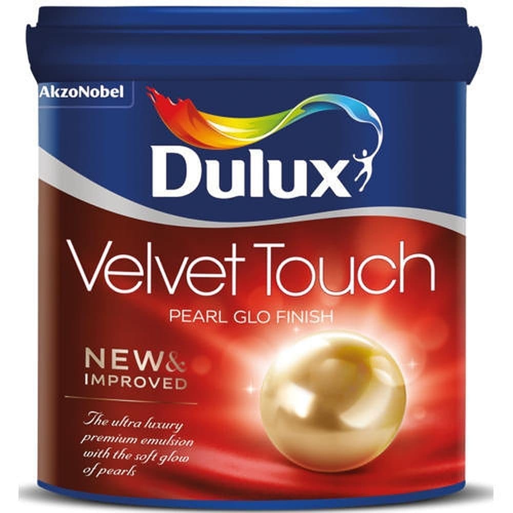 Dulux Velvet Touch Pearl Glo 4 Ltr. White