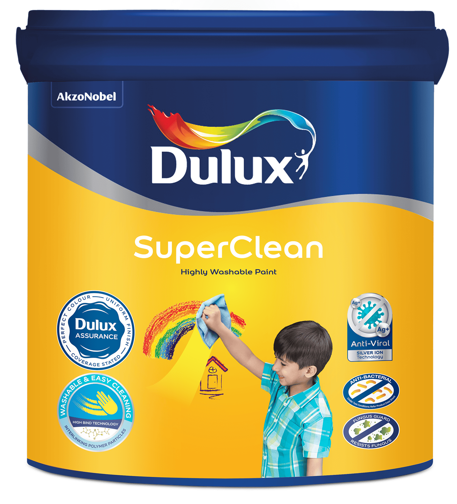 Dulux Super Clean 4 Ltr. White