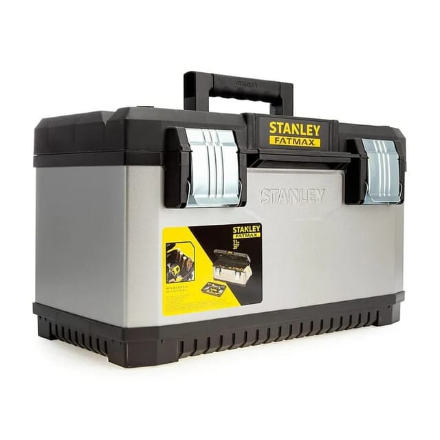 STANLEY STANLEY FATMAX 23 inch METAL PLASTIC TOOLBOX