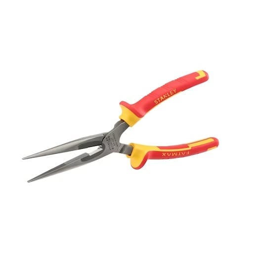 STANLEY VDE LONG NOSE PLIER 160MM