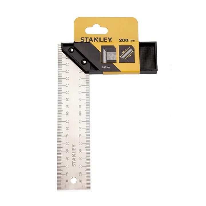 STANLEY 200MM TRY SQUARE - ABS