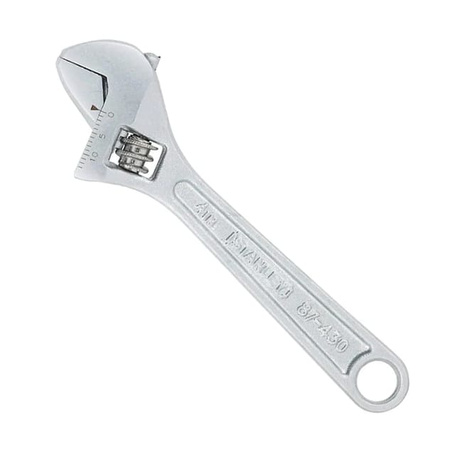 STANLEY ADJ.SPANNER CHROME PLATED 200MM