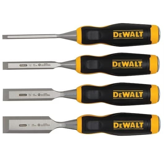 DEWALT 4PC CHISEL SET