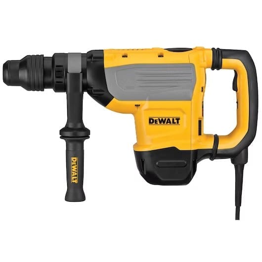 DEWALT 48mm SDS Max hammer with anti rotation, 8 Kgs