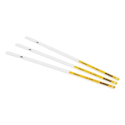 DEWALT 3 PACK HACKSAW BLADES - MIXED