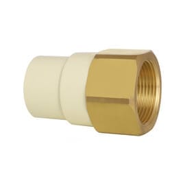 Sentini CPVC Ftngs Brass FTA - 1.25 Inch (32mm) SDR 11