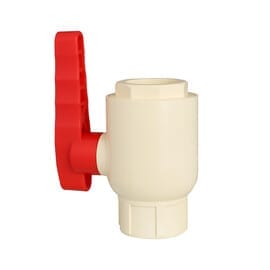 Sentini CPVC Ftngs Plain Ball Valve Non NSF - 1 Inch (25mm) SDR 11