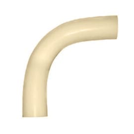 Sentini UPVC Ftngs Fabricated Long Bend 90 degree (With Socket) - 0.75 Inch (20mm) SCH 80