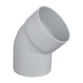 Sentini UPVC Ftngs Plain Elbow 45 degree - 0.75 Inch (20mm) SCH 80