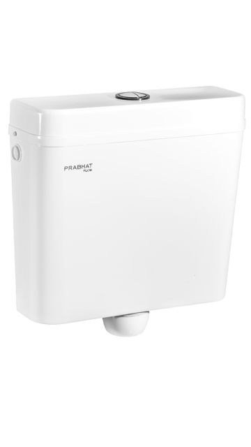 Prabhat Nova Flushing Cistern (Dual Flush) - WHITE