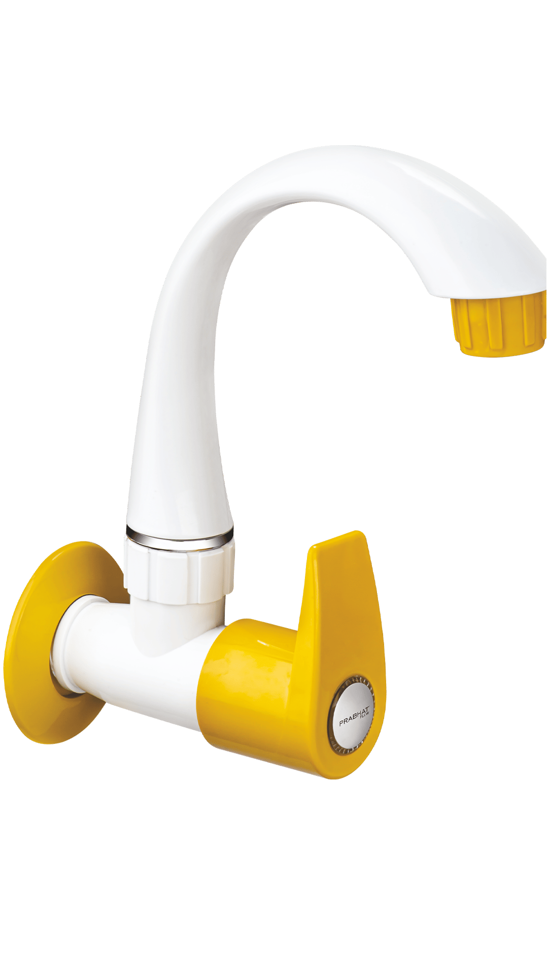 Prabhat Dove Prime Sink Cock (S) Spout - YELLOW