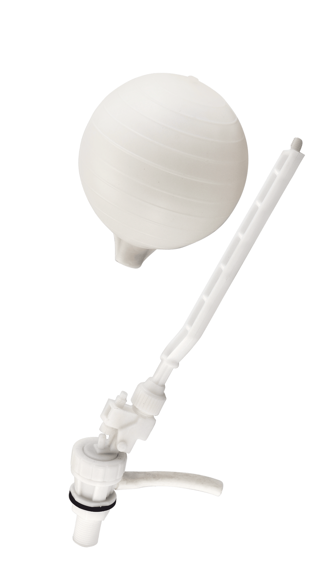 Prabhat Side Inlet Valve (With Ball) - WHITE