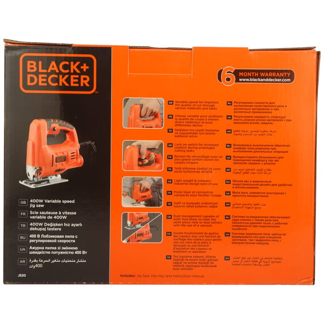 BLACK & DECKER 400 W Variable Speed Jigsaw