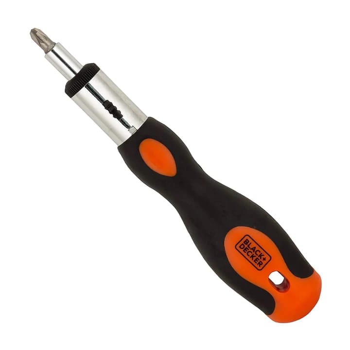 BLACK & DECKER MULTIBIT RATCHETING SD WITH 10 BITS