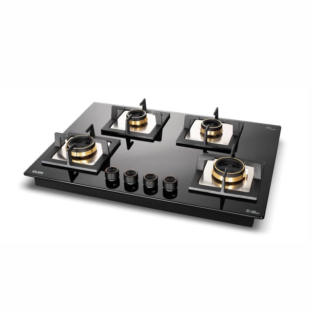 GLEN Built in Hob 1094 SQ Double Brass TR