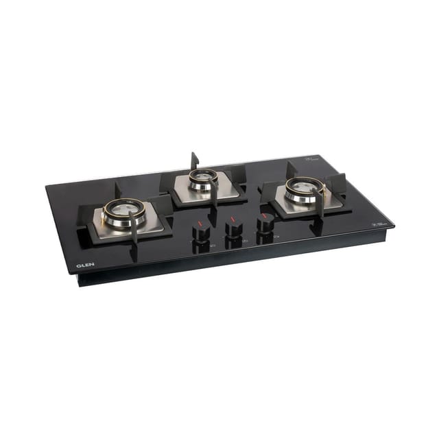 GLEN Built In Hob 1074 SQ HT DB 2TR 77cm