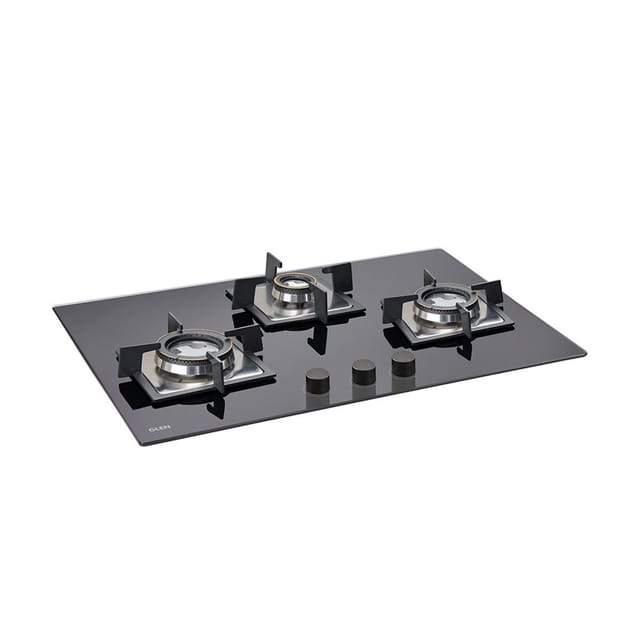 GLEN Built In Hob 1074 SQ Double Brass