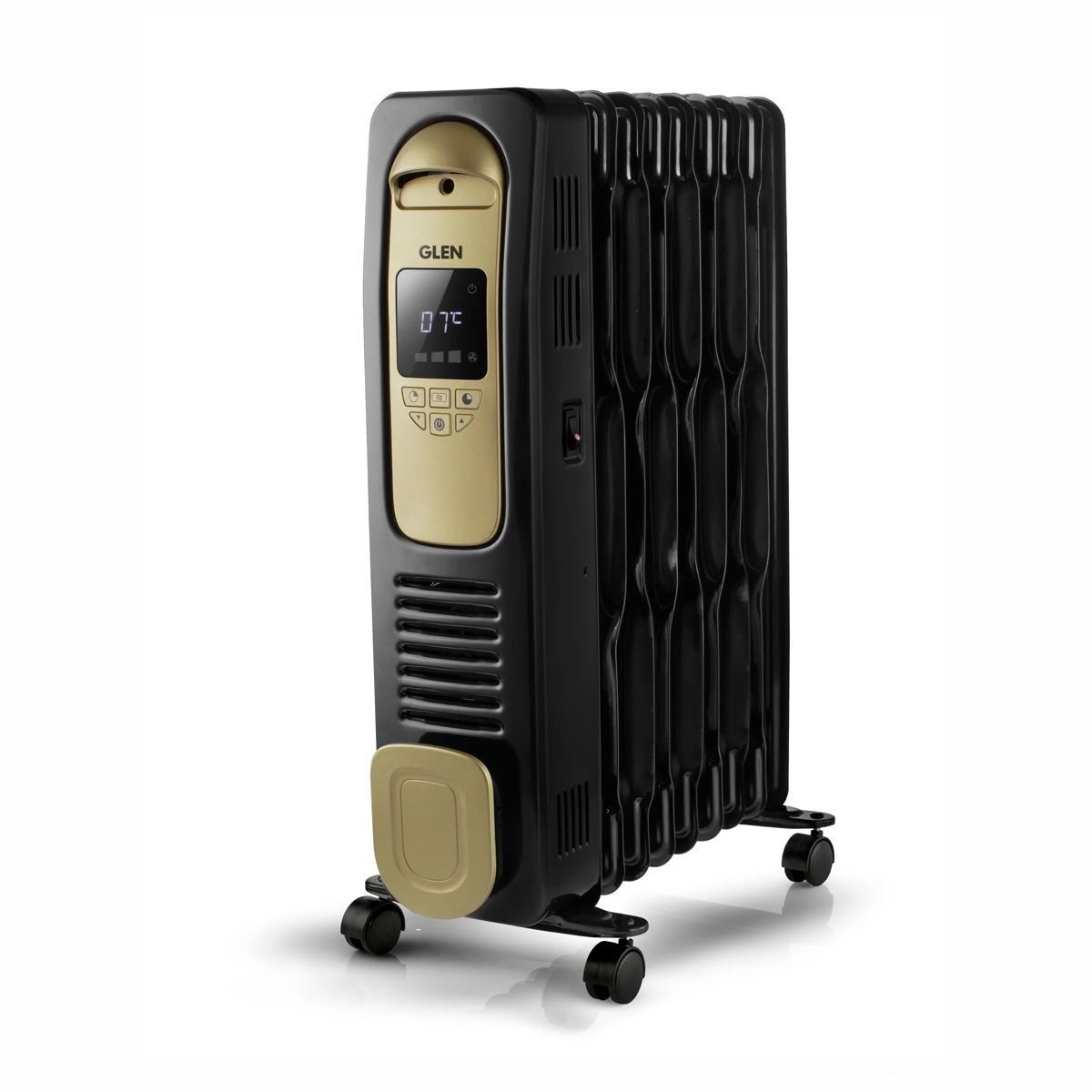 GLEN 7013 Glen Oil Radiator Heater Digital 9 Fins