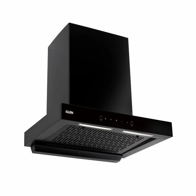 GLEN Cooker Hood 6052 BLACK TS Island 90 1250