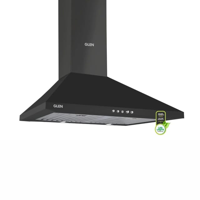 GLEN Cooker Hood 6052 BL AC 76cm 1200M3