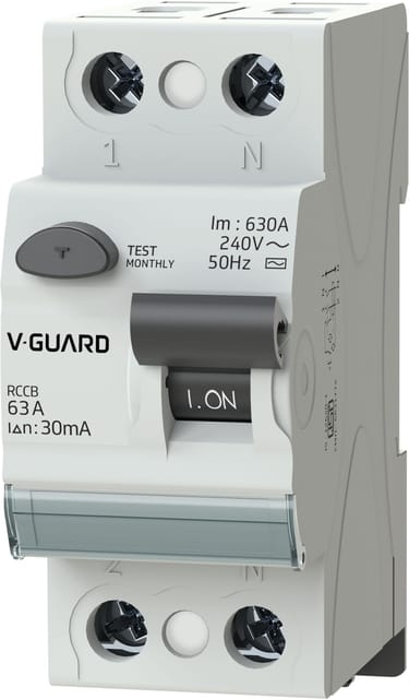 Vguard RCCB 63A DP 300mA INVIDIA