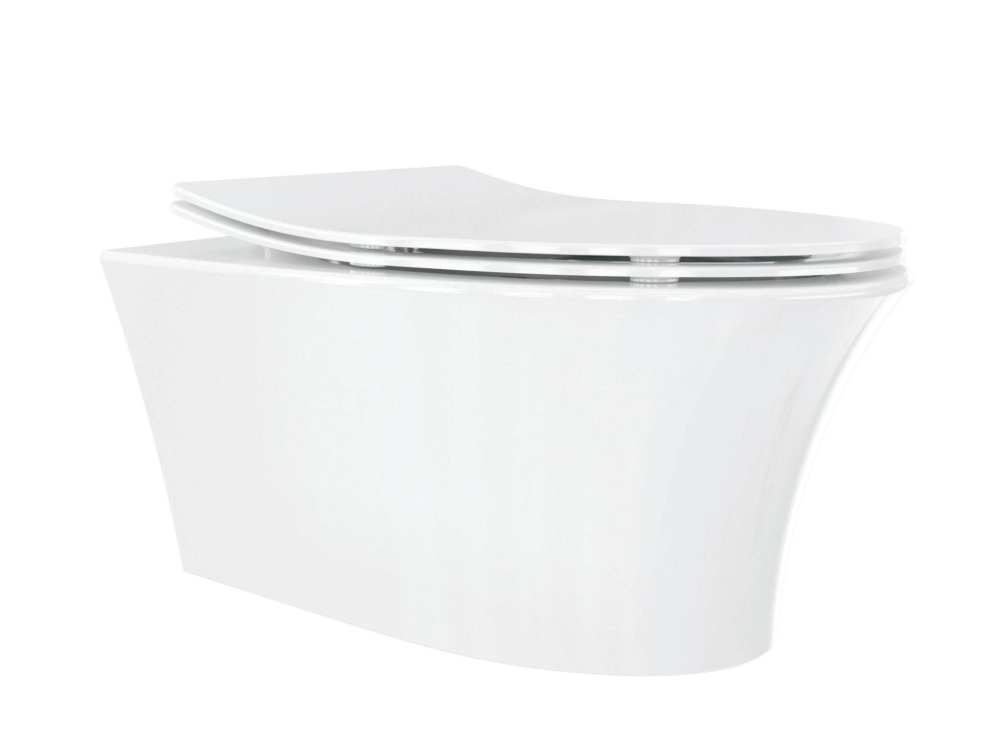 Kohler Veil Wh Toilet With Qc Uf Seat, 75708IN-SS-0