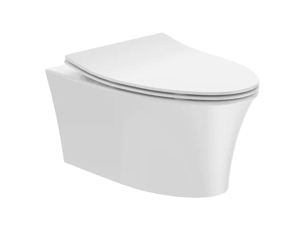 Kohler Veil Wh Toilet With Qc Pp Seat, 75708IN-2SS-0