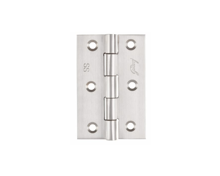 Godrej SS304 Hinge 125x75x2.5mm 2 Ball Bearing (5x12)