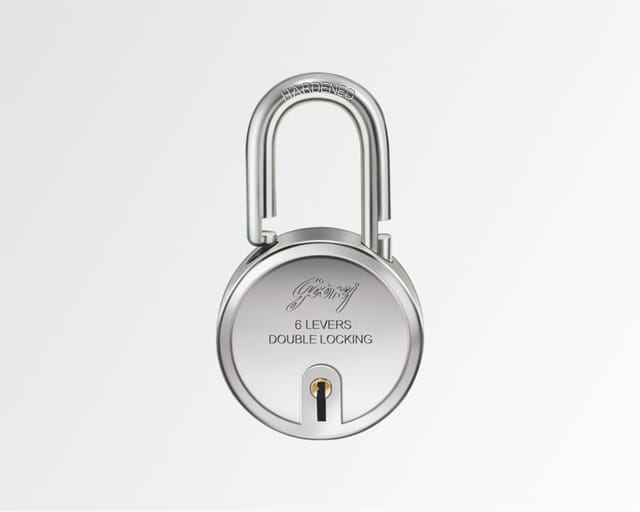 Godrej Round Padlock 7 Levers (3 Keys)