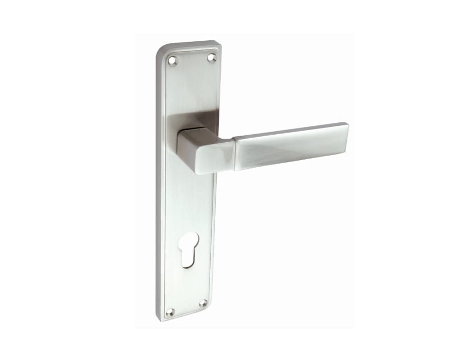 Godrej 240 mm Door Handle set with Lock Body 1CK, 6096