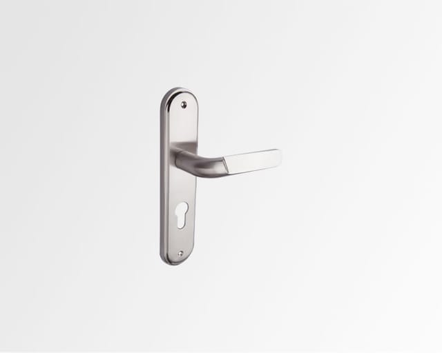 Godrej 240 mm Door Handle set with Lock Body 1CK, 6060