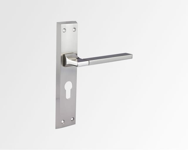 Godrej 200 mm Door Handle set with Lock Body 2C, 7110