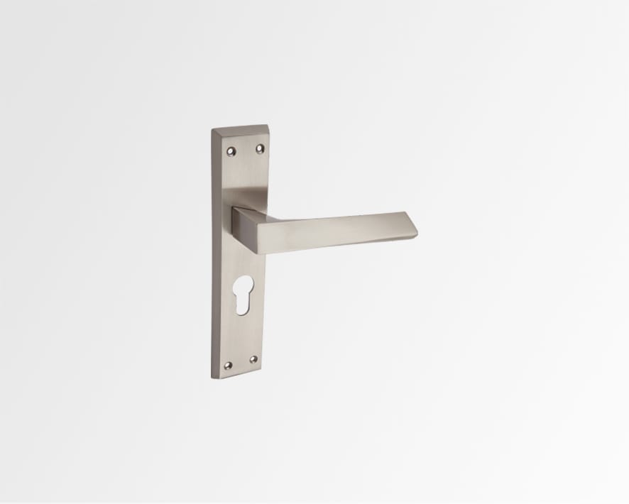 Godrej 200 mm Door Handle set with Lock Body 1CK, 6056