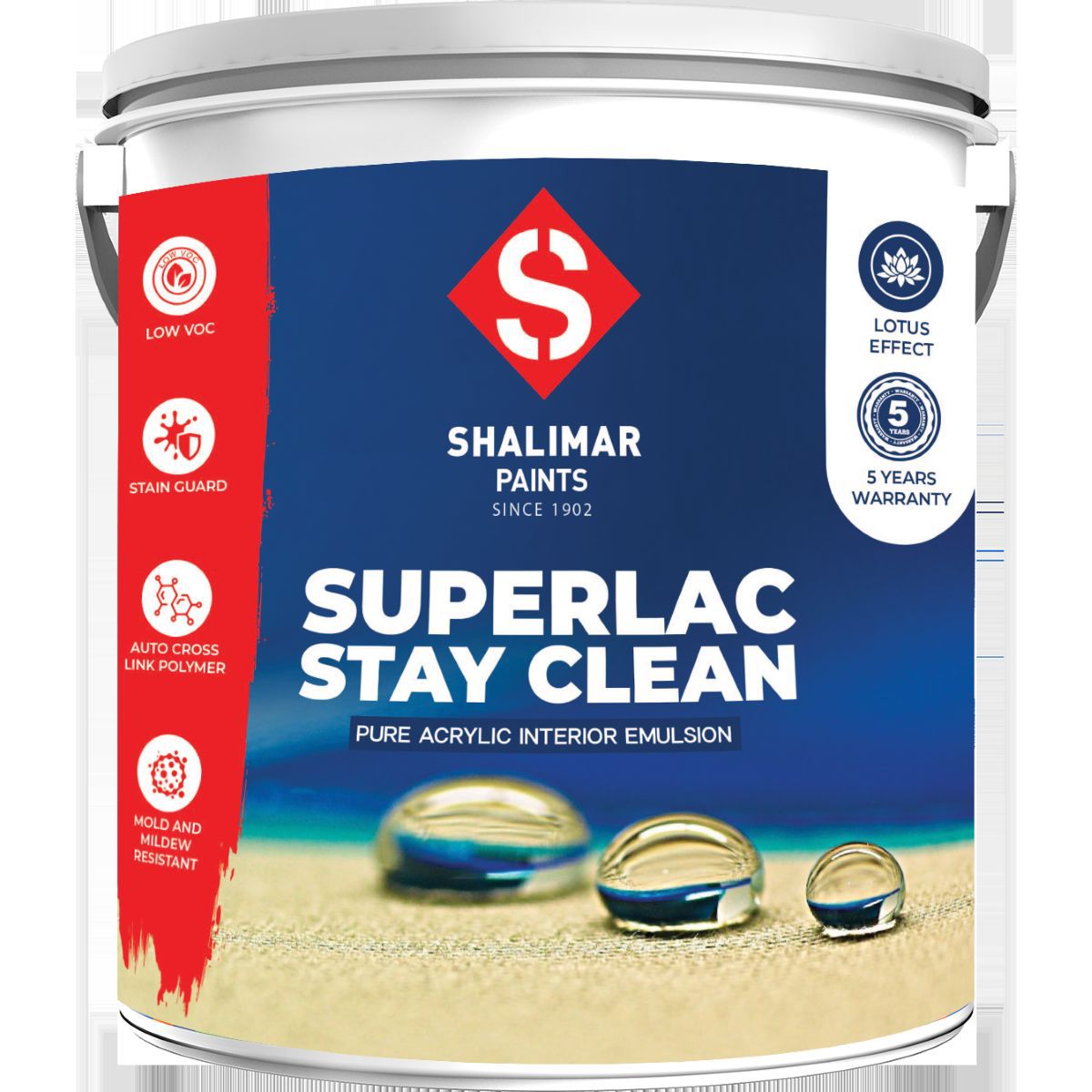 Shalimar Superlac Stay Clean Super Premium Emulsion