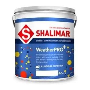 Shalimar Weatherpro Super Premium 100% Acrylic Emulsion