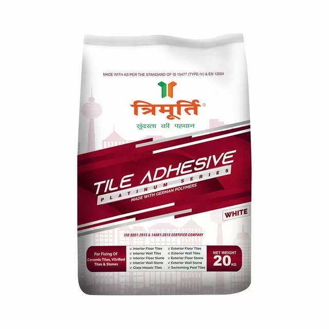 Trimurti Tile Adhesive (White) (Platinum) 20kg