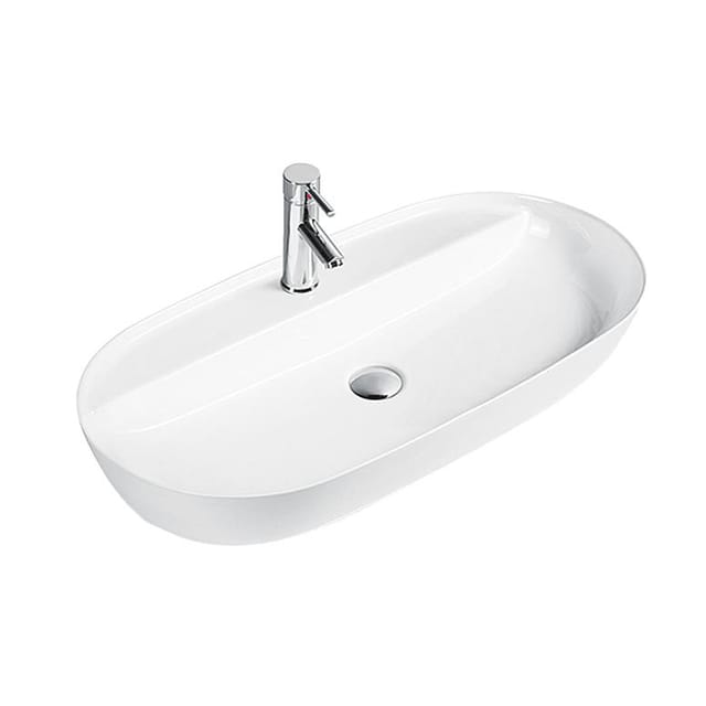 Grotto Neman Counter Top Basin 800 X 400 X 135 ( in MM), GR-31450-BL