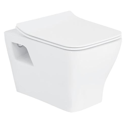 Grotto Norat Wall Hung Toilet Seat Without Bidet Function & UF Seat Cover