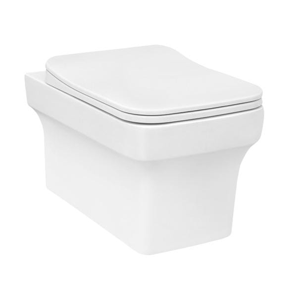 Grotto kalix Wall Hung Toilet Seat With UF Seat Cover, GR-21070-BL