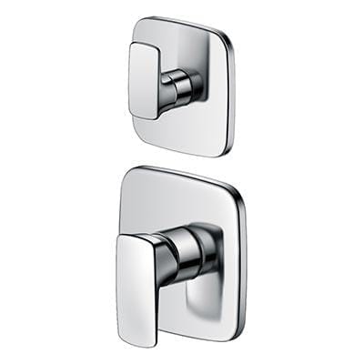 Grotto Kalix Trim Set of Bath & Shower Mixer, GR-51305-TS-CP