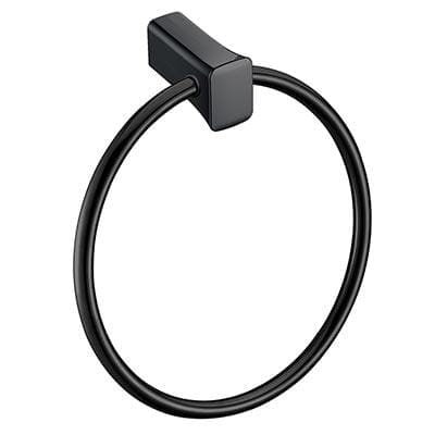 Grotto Geran Towel Ring, GR-46105-BK