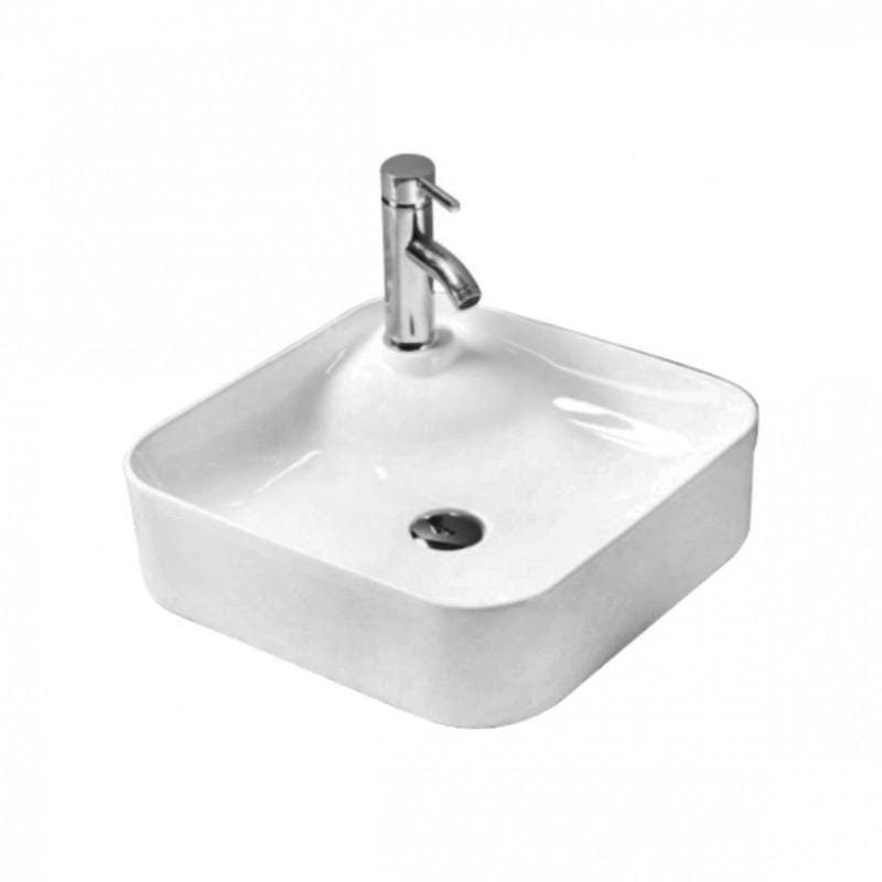 Grotto Siret Counter Top Basin 425 X 425 X 120 ( in MM), GR-31430-BL