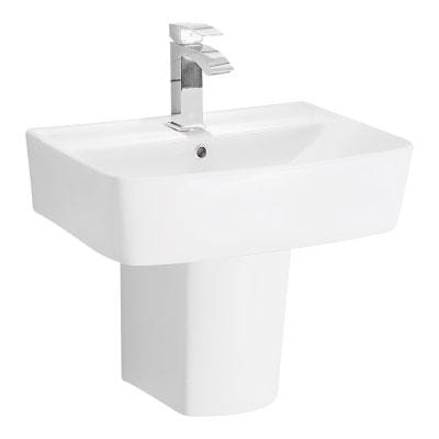 Grotto Half Pedestal for Wall Hung Basin, GR-31110-BL