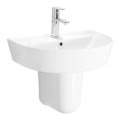 Grotto Half Pedestal for Wall Hung Basin, GR-31100-BL