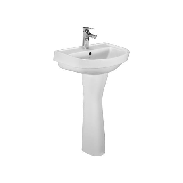 Cera CANAH WALL HUNG WASH BASIN SNOW WHITE