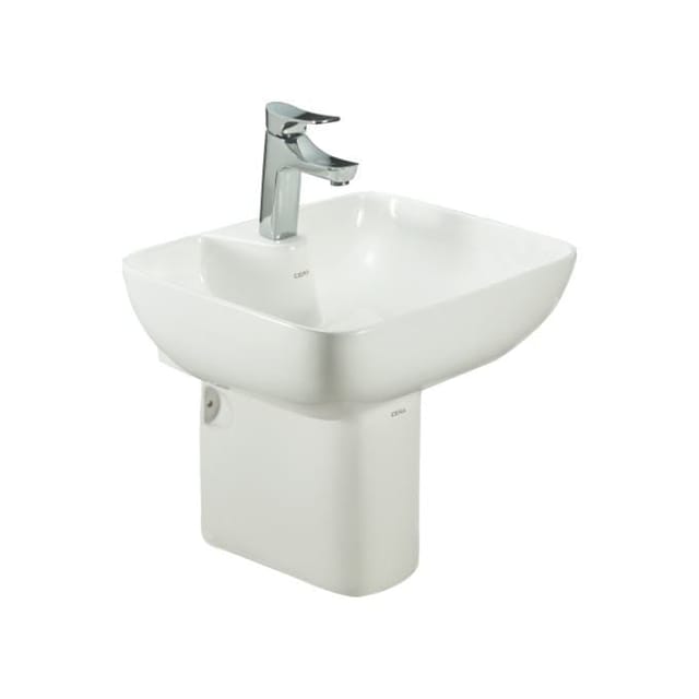 Cera CHINO WALL HUNG WASH BASIN SNOW WHITE