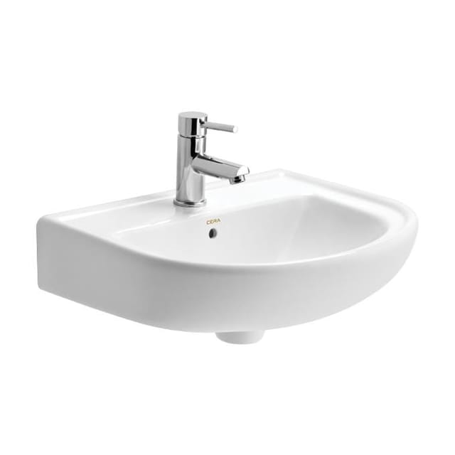 Cera CADAL WALL HUNG WASH BASIN SNOW WHITE