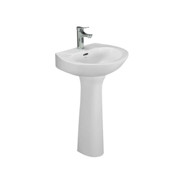 Cera COGNAC WALL HUNG WASH BASIN SNOW WHITE